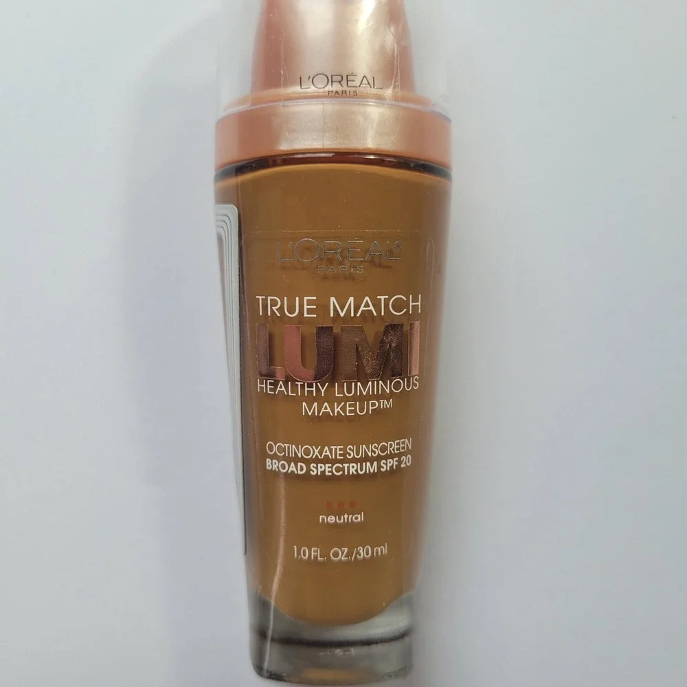 L'Oreal True Match Lumi Luminous Foundation Neutral 1.0oz ‎ N 7.-8